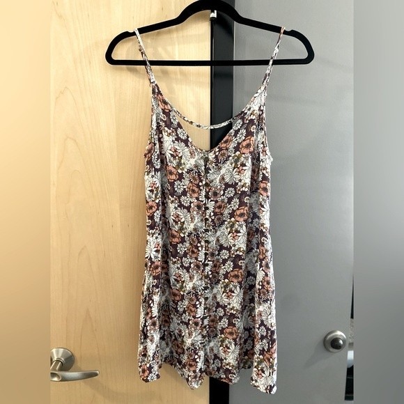 En Créme Floral Mini Dress, Small - Picture 3 of 3